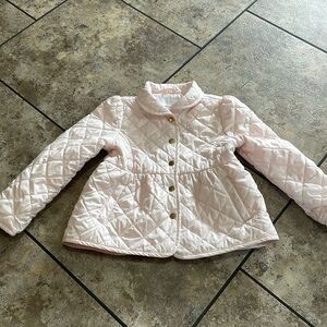 Janie and Jack Pink Quilted Jacket